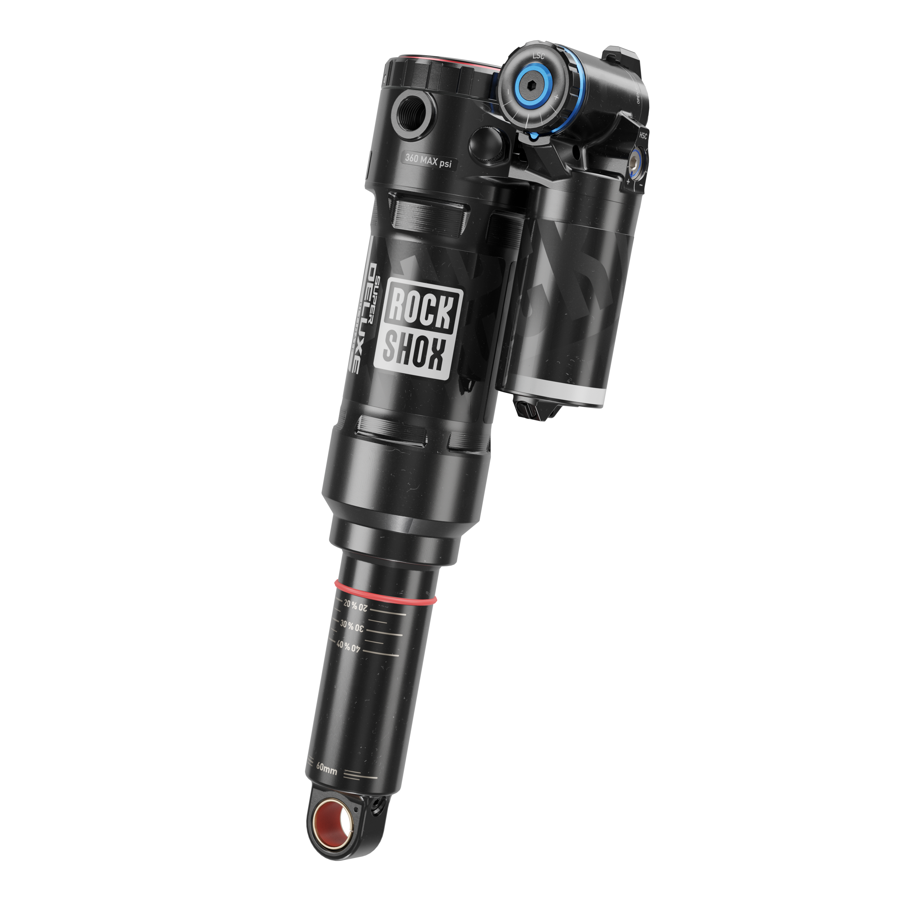 RockShox Super Deluxe Ultimate RC2T HBO Metric Trunnion Rear Shock ...