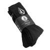 Full Stone Sock 3 Pack - Black