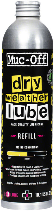 Bio Dry Bike Chain Lube - 300ml Aluminum Refill Bottle