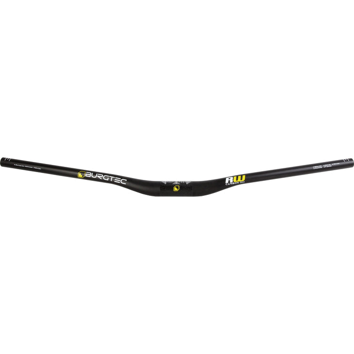 Ride Wide Carbon & Aluminum DH Riser Bars - 35mm Clamp, 800mm Width