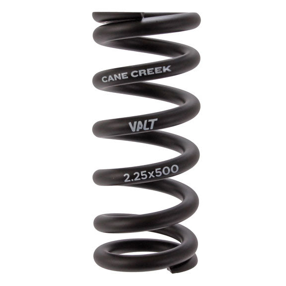 Valt Steel Coil Spring Set for Cane Creek Shocks - Lightweight 2.25" x 650#, 2.0" x 500#, 2.0" x 400#