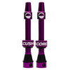 Cush Core Air Valve 44mm and 55mm Pair - Oil Slick, Purple, Silver, Titanium