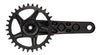 Turbine Cinch 136mm Spindle (52/55mm Chainline) Crankset